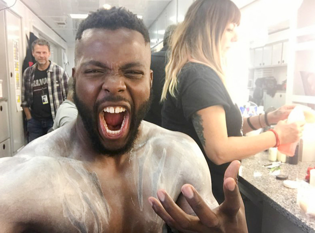 ESC: Black Panther, BTS Makeup ESC: Black Panther, BTS Makeup